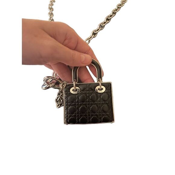 Dior Silver Plated Chain Necklace - Picture 6 of 11